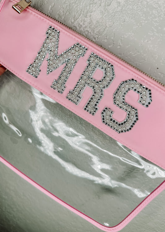 Mrs Clear Nylon Zipper Pouch