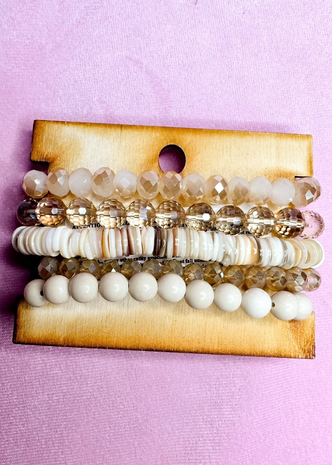 Beaded Bracelet Stack Set