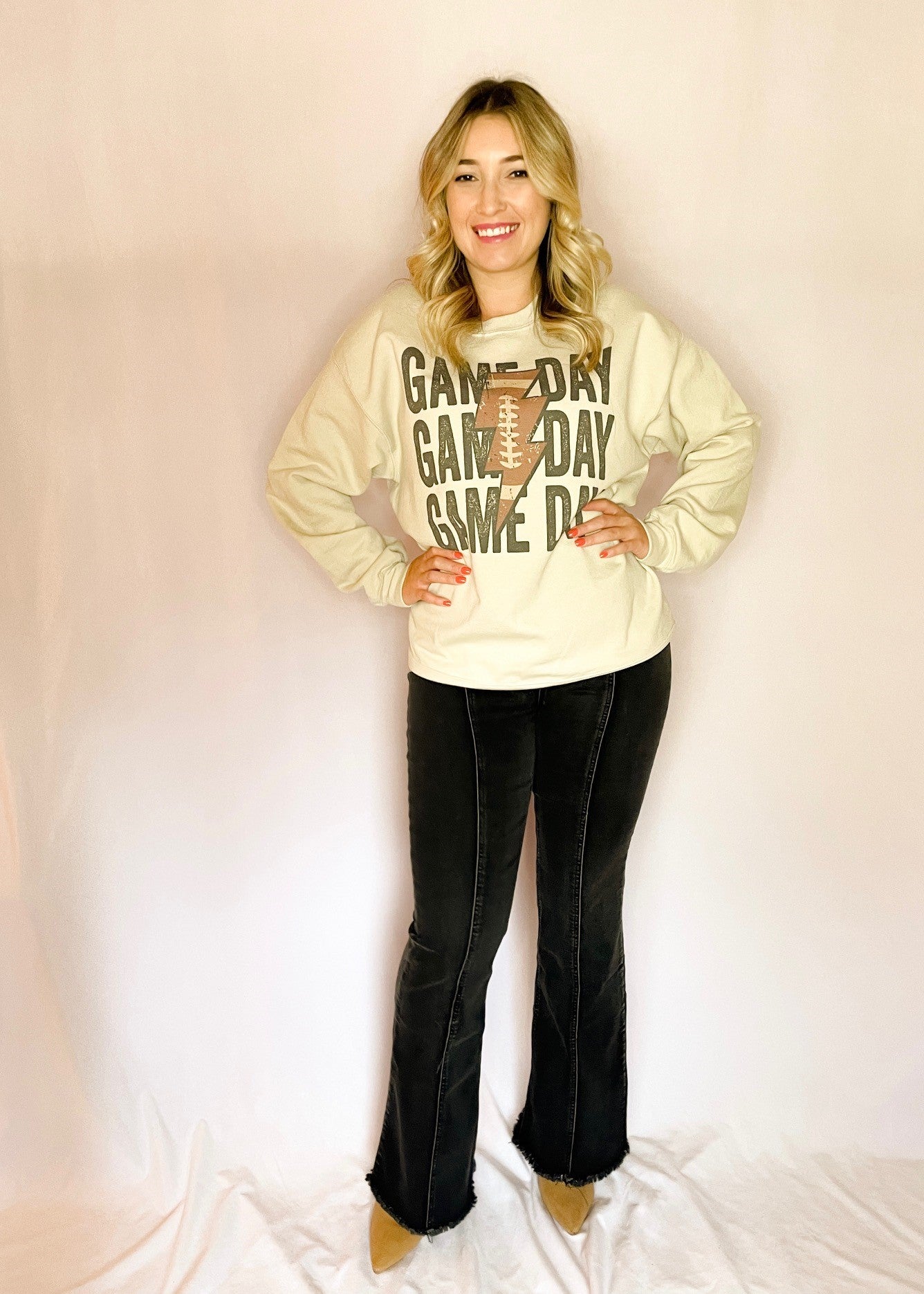 Game Day Lightening Bolt Sweatshirt