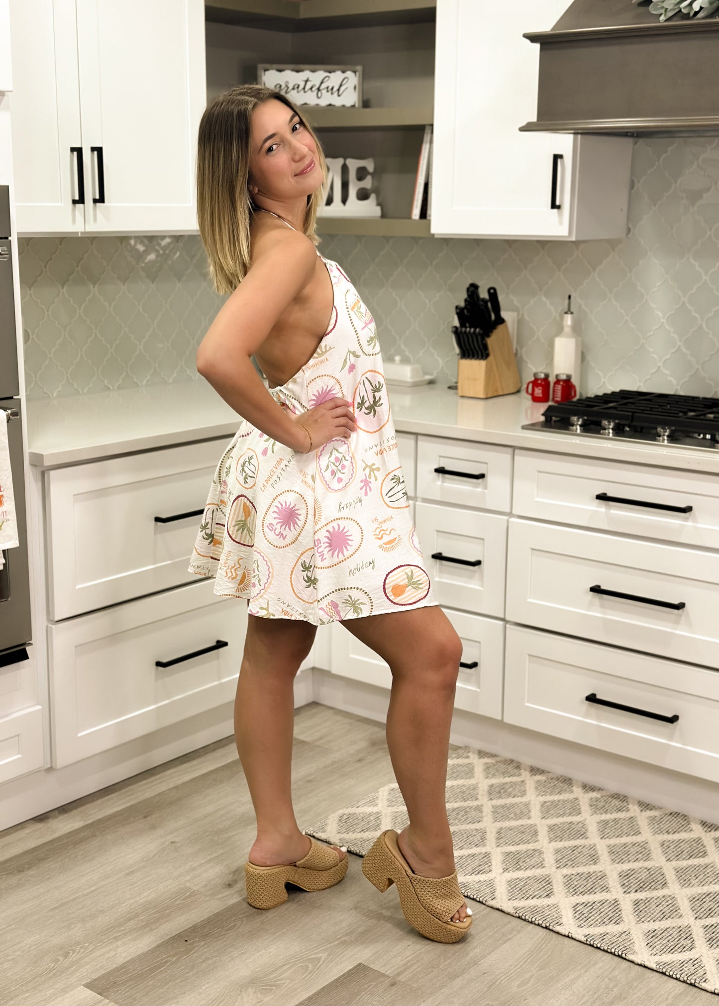Dolce Vita Halter Swing Dress