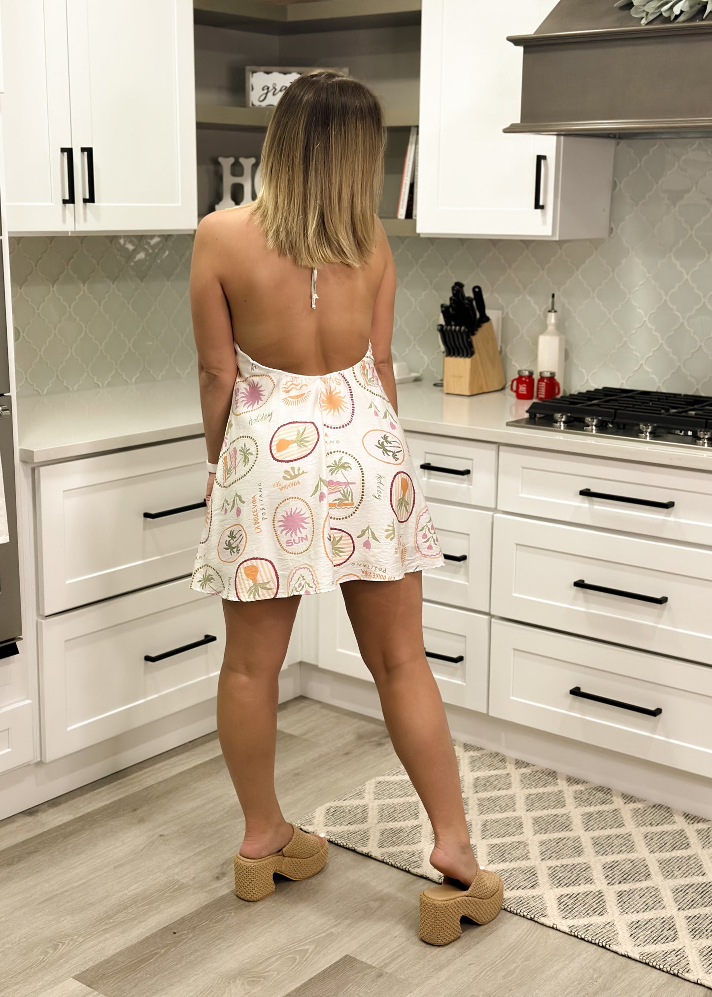 Dolce Vita Halter Swing Dress