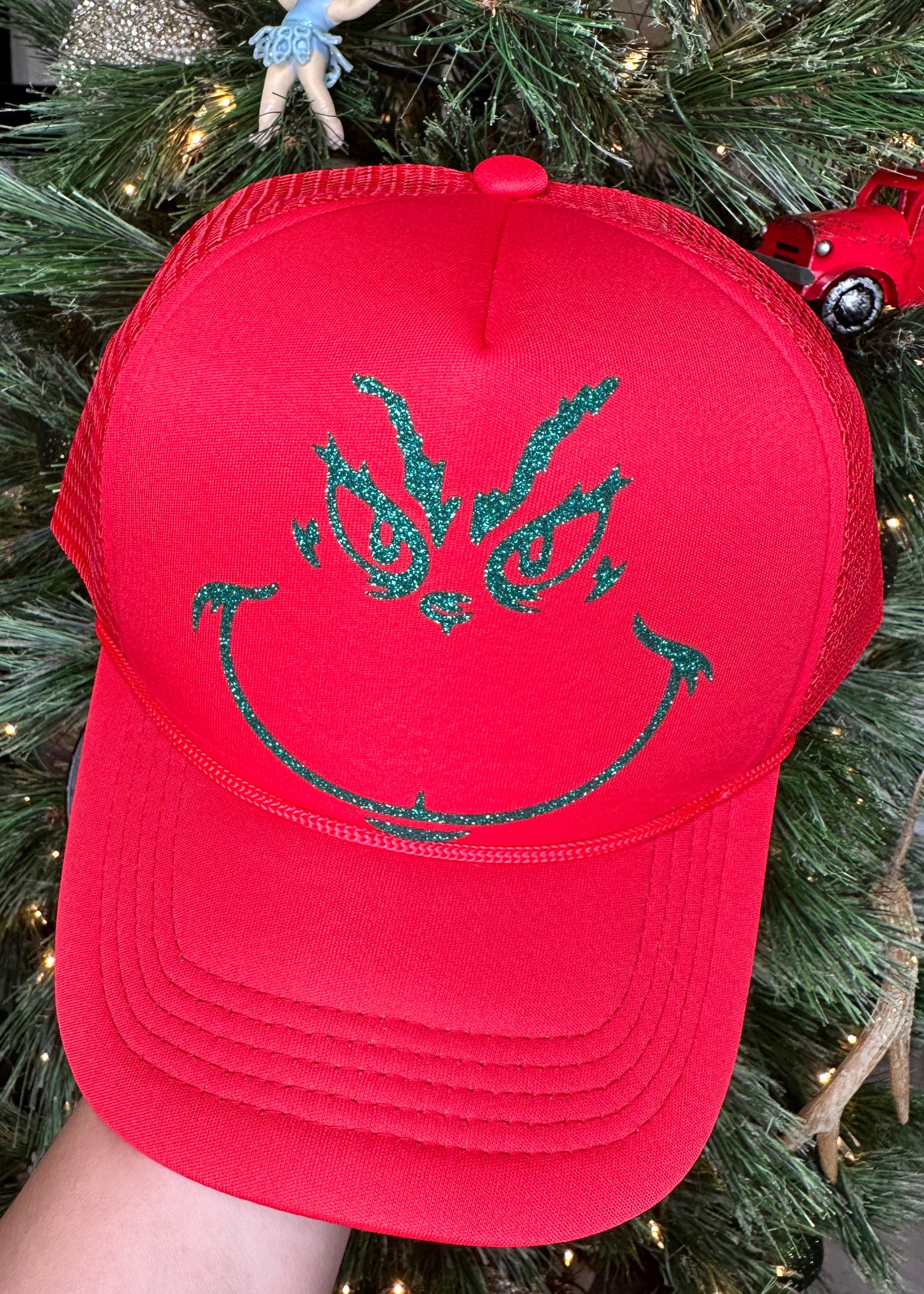 Red Festive Trucker Hat