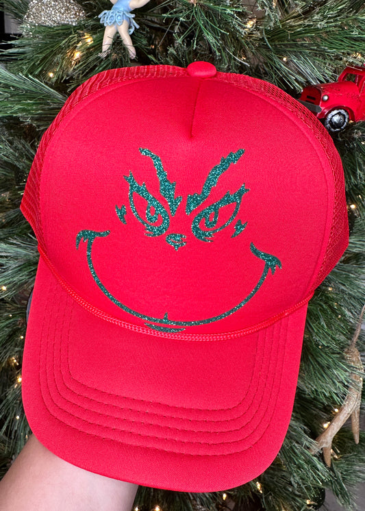 Red Festive Trucker Hat