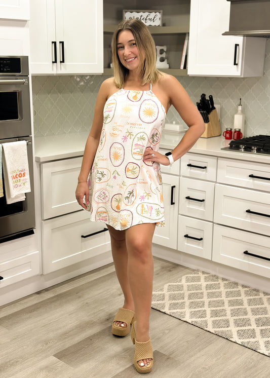 Dolce Vita Halter Swing Dress