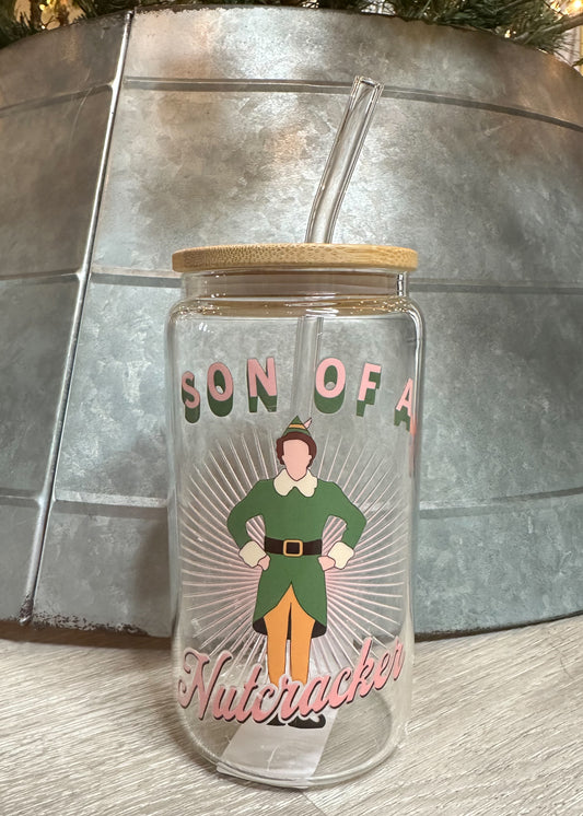 Son of a Nutcracker Glass Cup