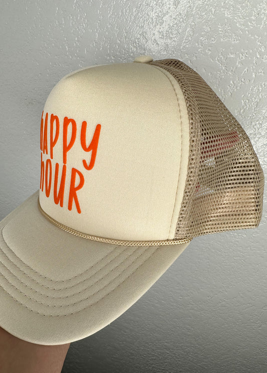 Happy Hour Trucker Hat