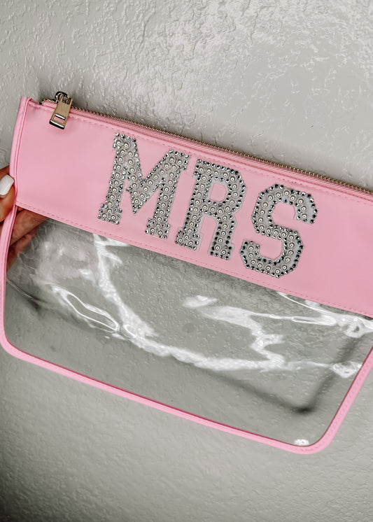 Mrs Clear Nylon Zipper Pouch