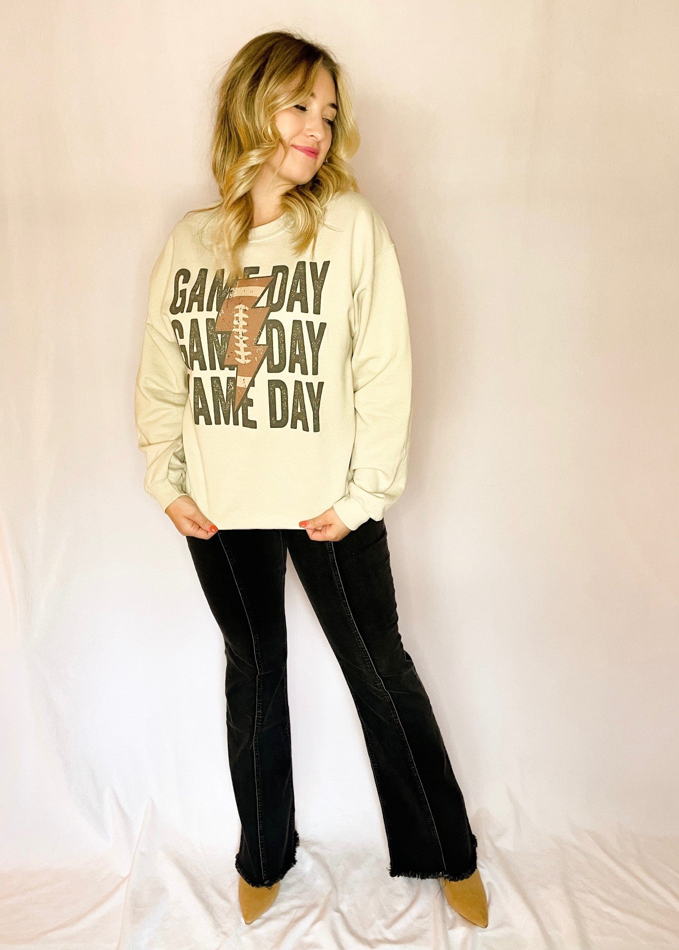 Game Day Lightening Bolt Sweatshirt