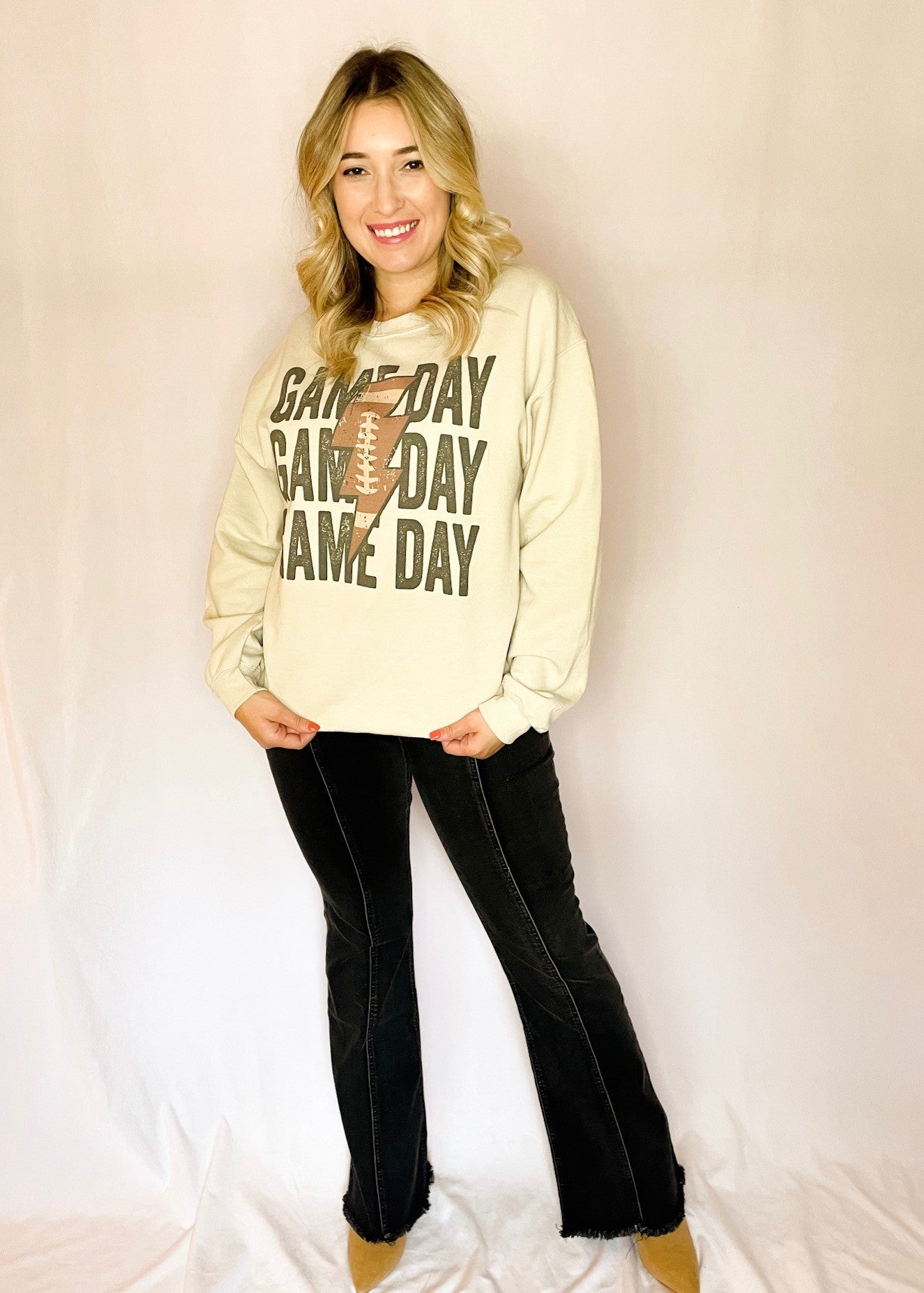Game Day Lightening Bolt Sweatshirt